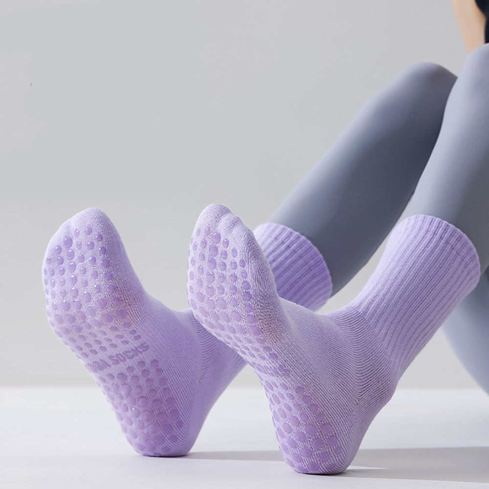 高品質レディースヨガソックス カラフルトレンドスポーツソック - Pilates Yoga Youtube のレビューと価格