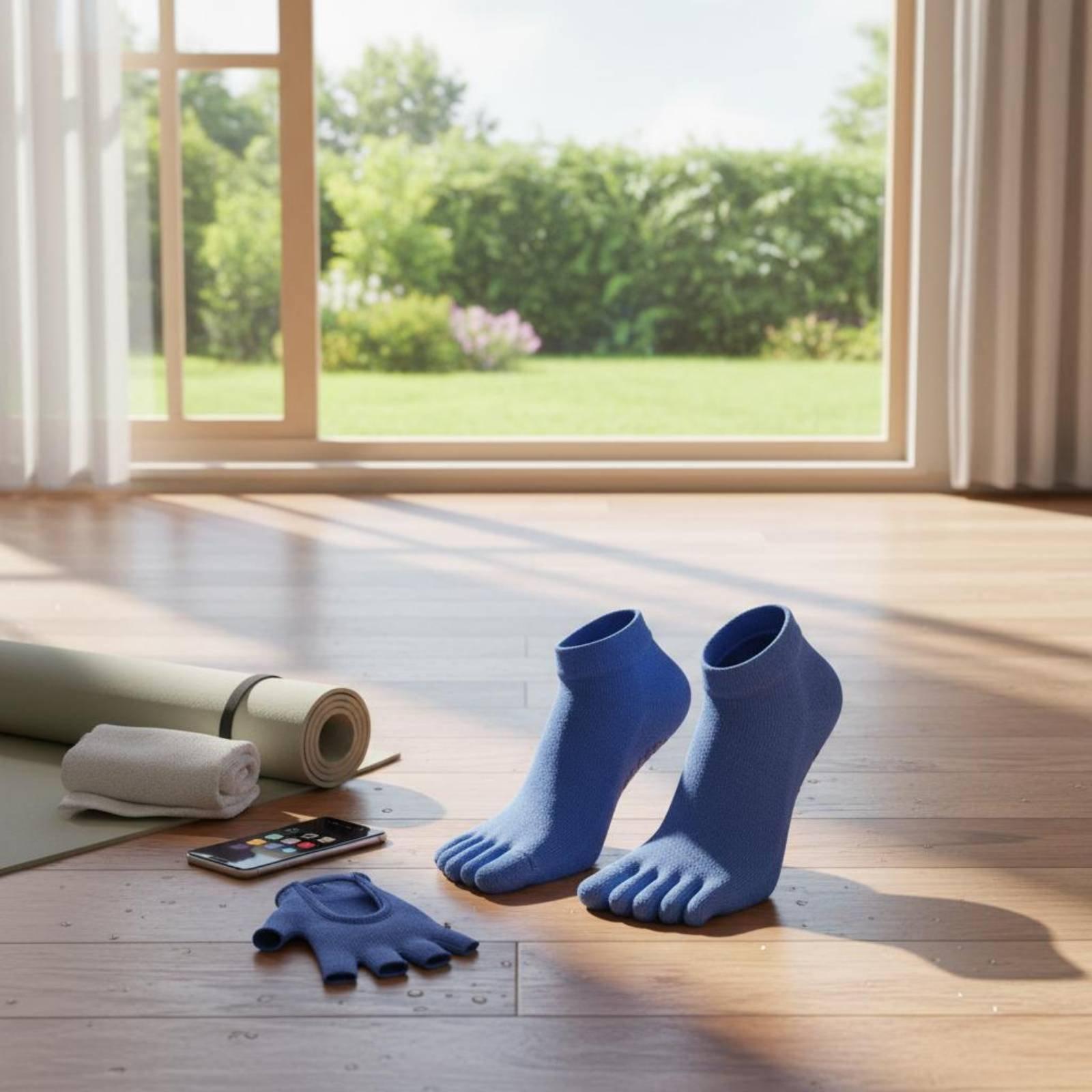 女性用滑り止めスポーツソックス ピラティス コンプレッション - Pilates Yoga And Gym のレビューと価格