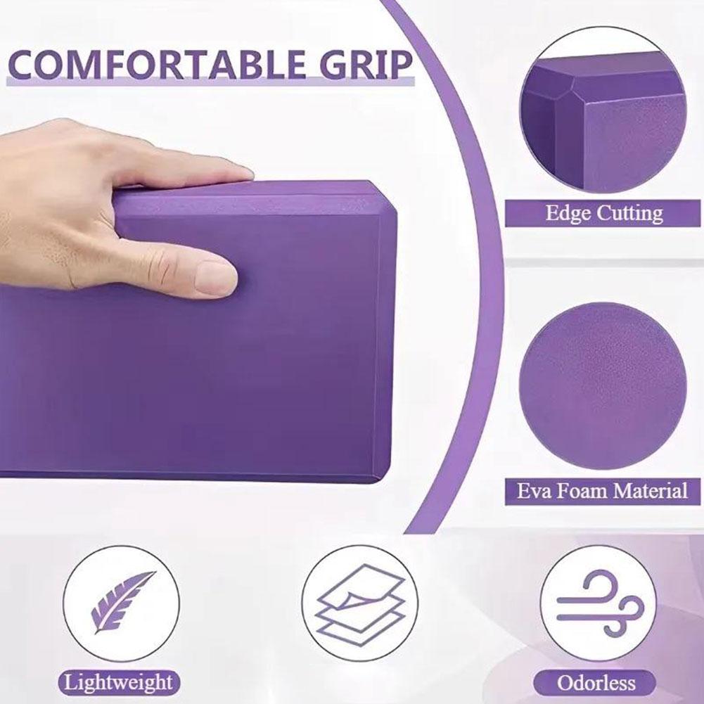 ダンスヨガ用ブロック、ジム用フォームブロック、ピラティス用ト - Pilates Yoga Block Exercises のレビューと価格