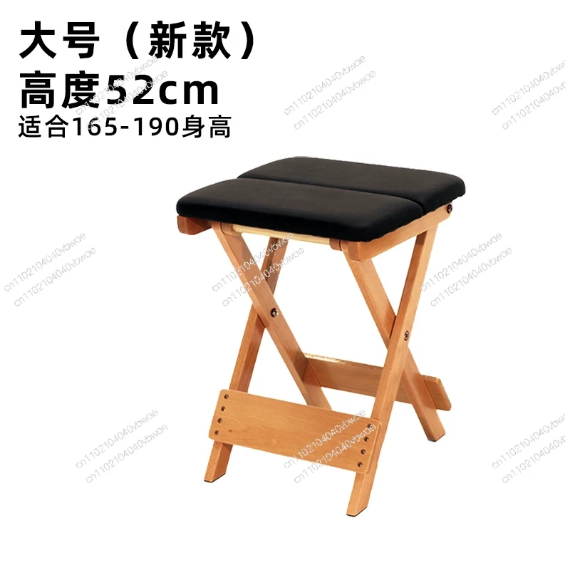 新しい禅ソフトスポーツ練習用スツール無垢材ポータブルザンヨガ - Pilates And Yoga Studio のレビューと価格