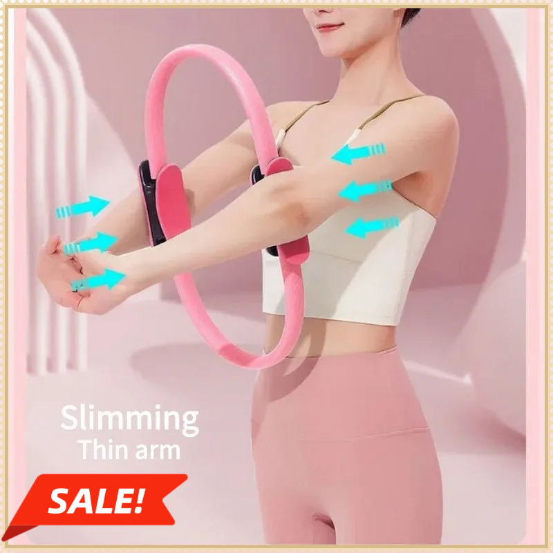 Pilates Yoga Tone - ピラティス マジックリング フィットネスサークル レジスタンスバンド 脚や腹筋、脚の引き締め、体型矯正、ヨガ、自宅でのトレーニング用具