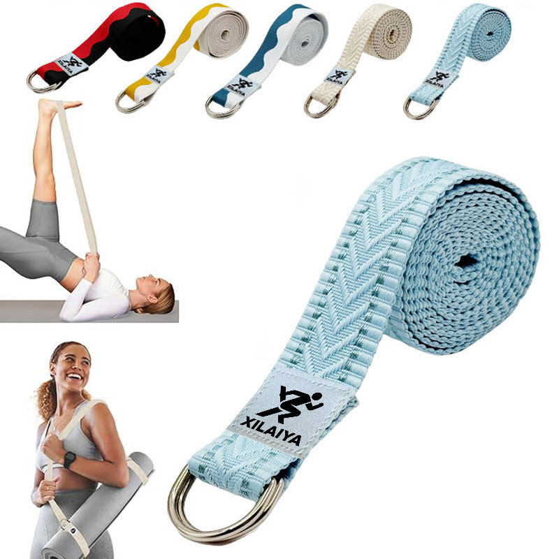 Pilates Yoga Mat - 調節可能な滑り止めストラップ、ヨガ、ピラティス、ストレッチ、フィットネス、ホームトレーニングに最適 - ヨガマットの持ち運びに最適