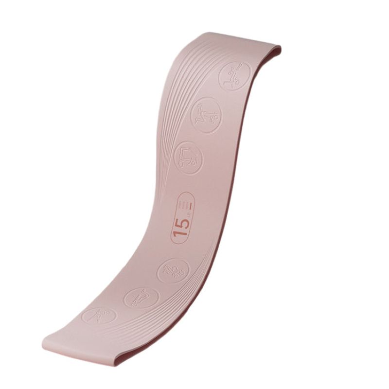 シリコン製ヒップレジスタンスバンド 15-45ポンド、32x - Pilates Yoga Tone のレビューと価格