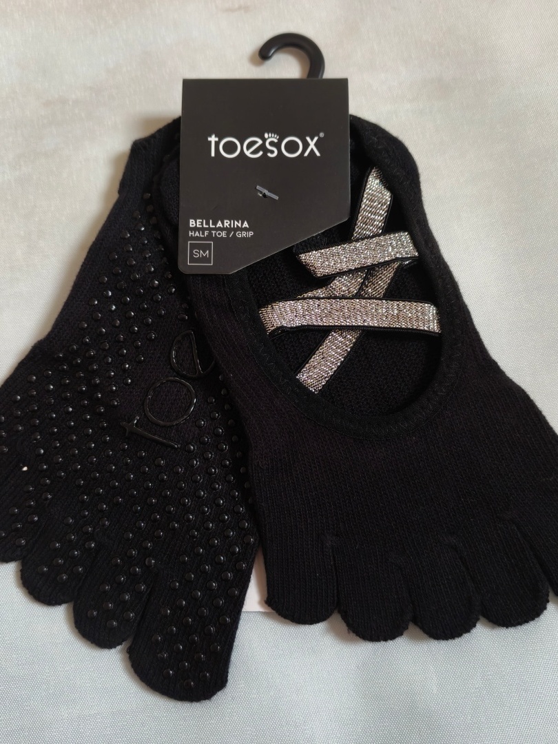 Toesox ヨガ 5 本指ソックス メンズ レディース プ - Pilates Yoga And Gym のレビューと価格