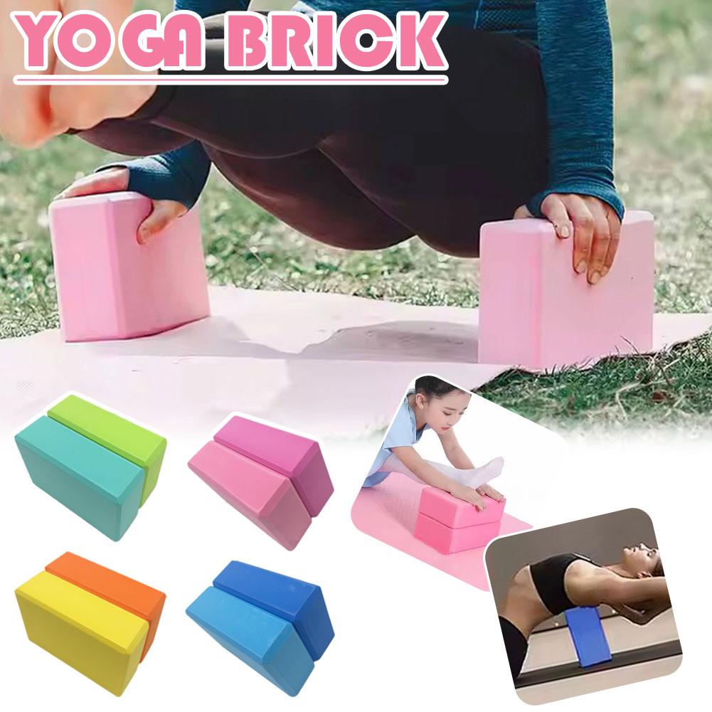 EVAフォーム製ヨガブロック、ヨガ用具、ジム、ピラティス、ヨ - Pilates Yoga Block Exercises のレビューと価格