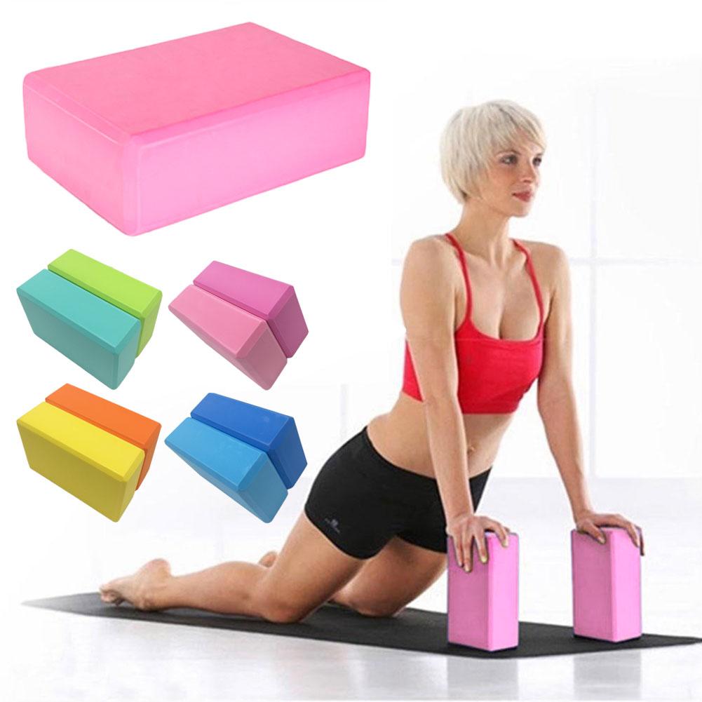 EVAフォーム製ヨガブロック、ヨガ用具、ジム、ピラティス、ヨ - Pilates Yoga Block Exercises のレビューと価格