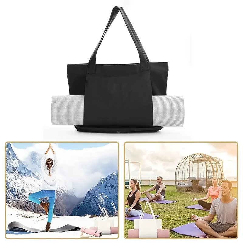 多目的ヨガバッグ ヨガマット収納トート 大容量 ポータブル  - Pilates Yoga Mat のレビューと価格