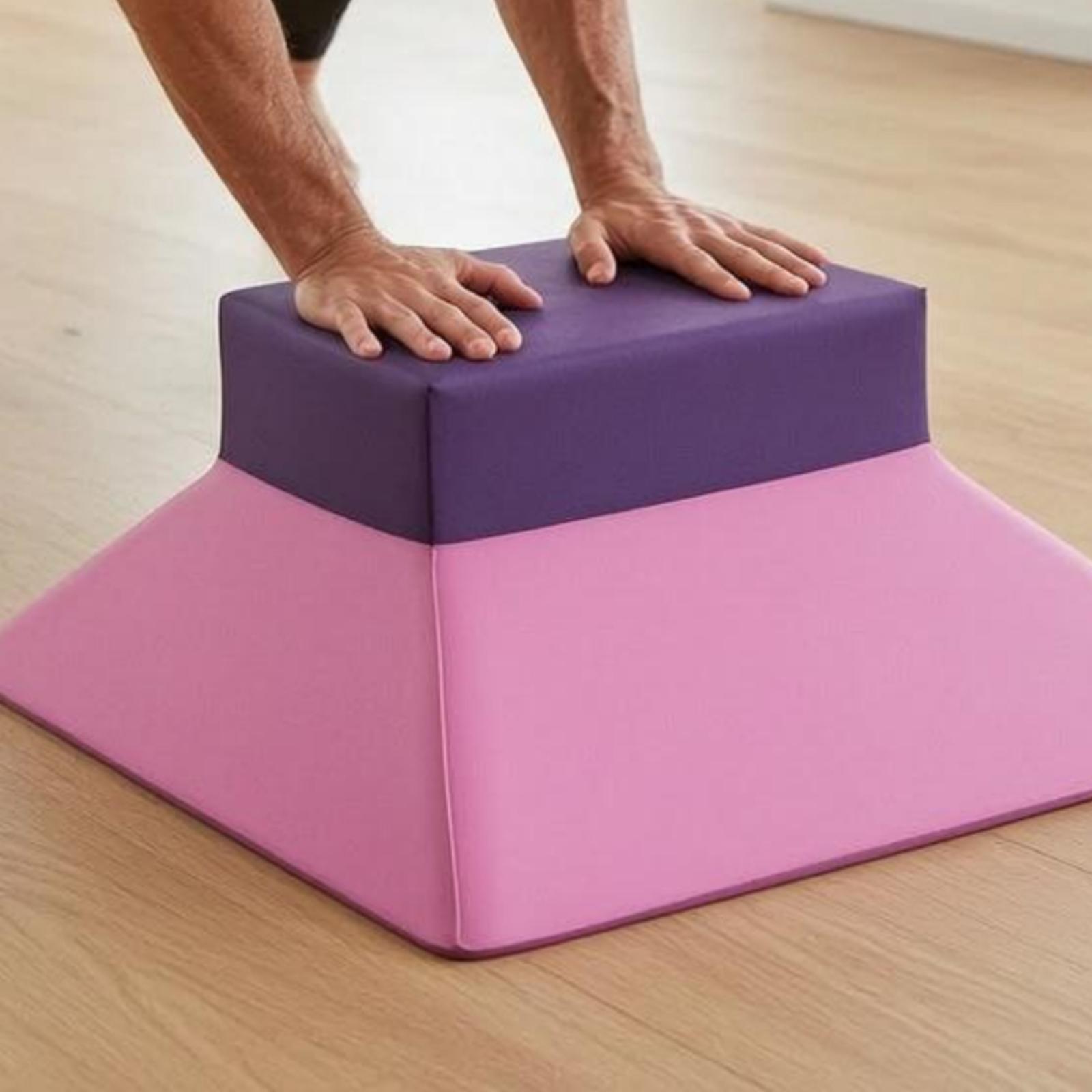 バランストレーニング用のフォーム製ヨガストレッチランプ。ピラ - Pilates Yoga Block Exercises のレビューと価格