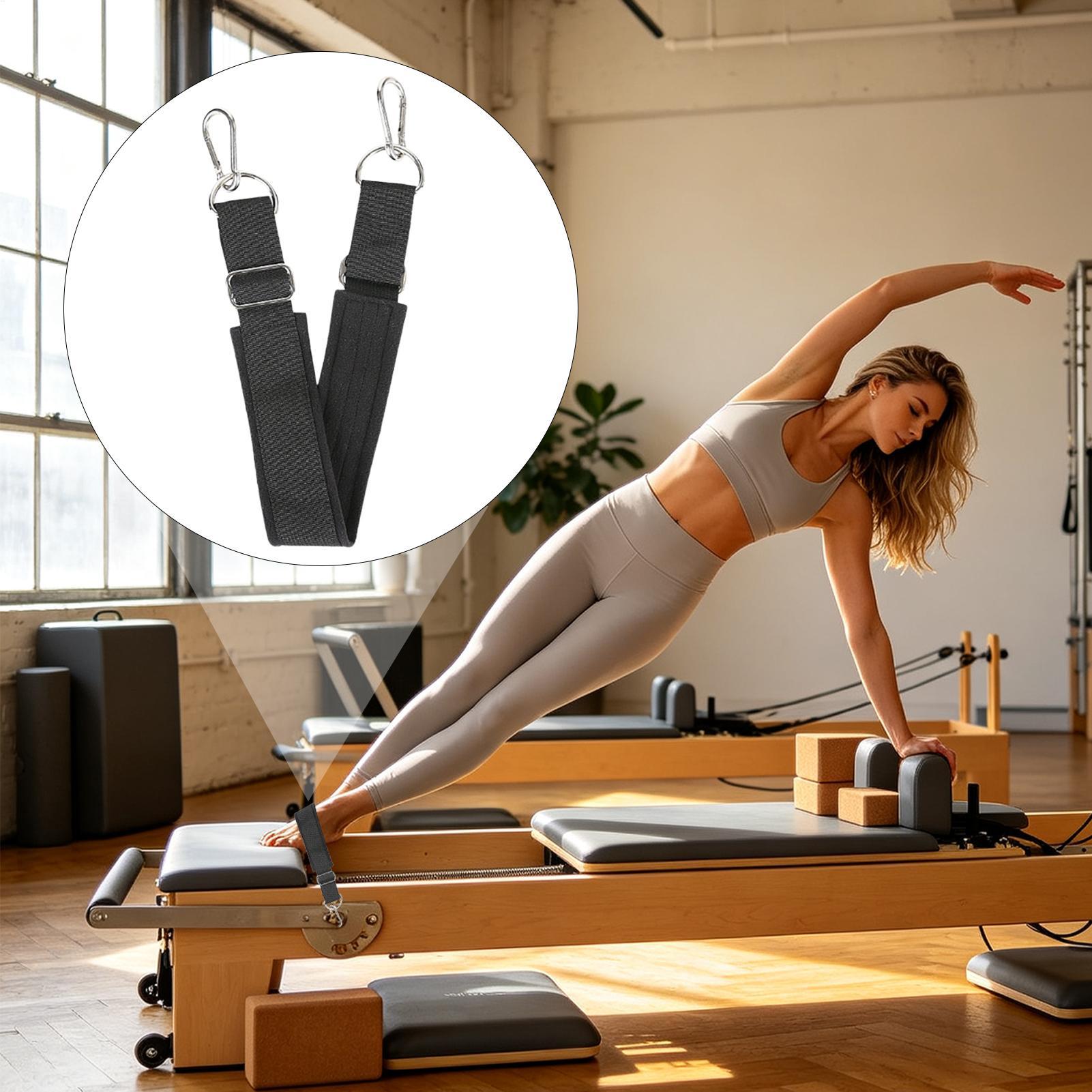 ピラティスフットストラップ厚みのある調節可能な滑り止め高耐久 - Pilates And Yoga Studio のレビューと価格