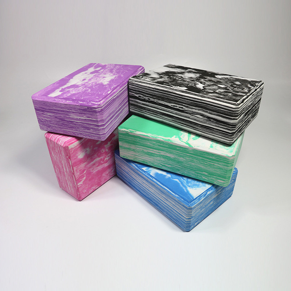 1個入りヨガブロックブリック 高密度EVA製 耐久性のあるス - Pilates Yoga Block Exercises のレビューと価格