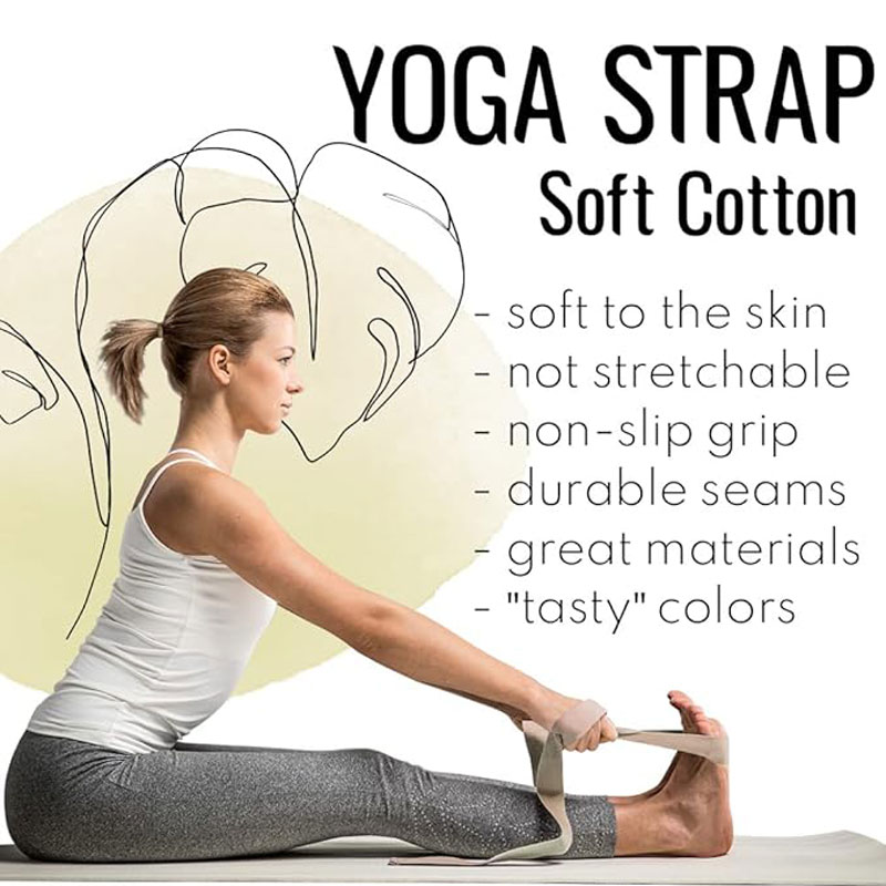 調節可能な滑り止めストラップ、ヨガ、ピラティス、ストレッチ、 - Pilates Yoga Mat のレビューと価格