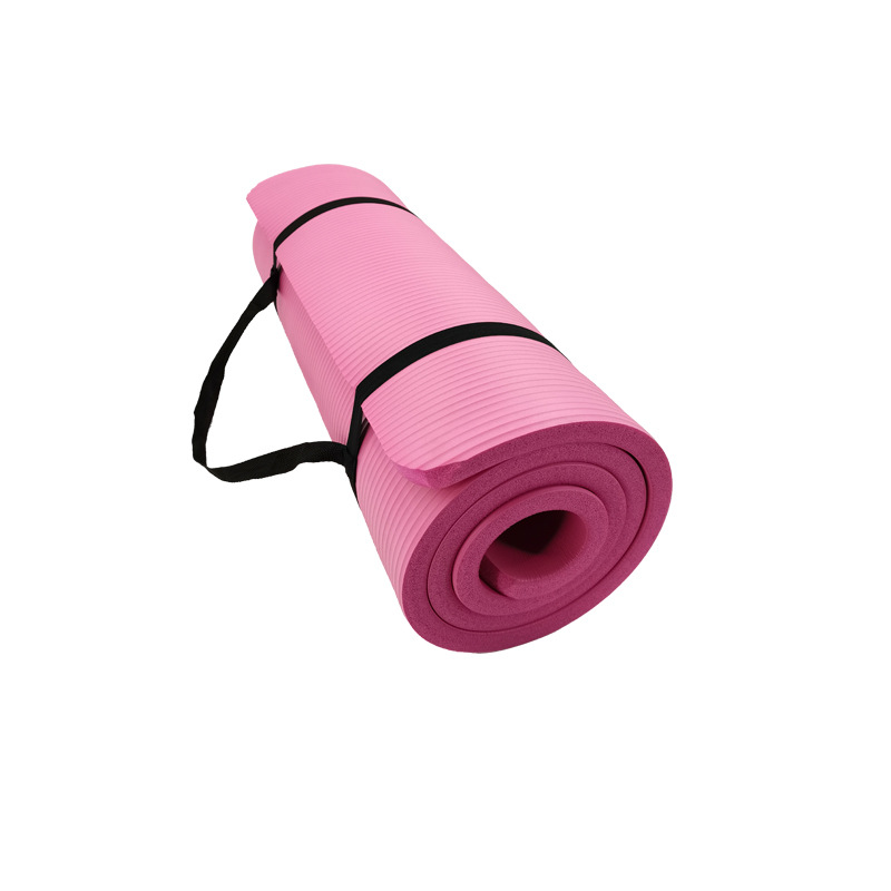 1CM厚ヨガマット滑り止めスポーツフィットネスマットNBRコ - Pilates Yoga Mat のレビューと価格
