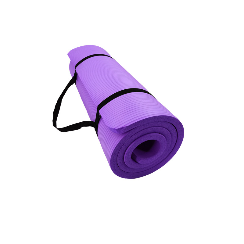 1CM厚ヨガマット滑り止めスポーツフィットネスマットNBRコ - Pilates Yoga Mat のレビューと価格