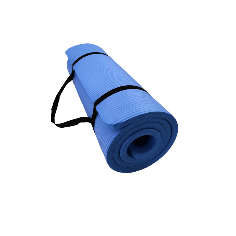 1CM厚ヨガマット滑り止めスポーツフィットネスマットNBRコ - Pilates Yoga Mat のレビューと価格