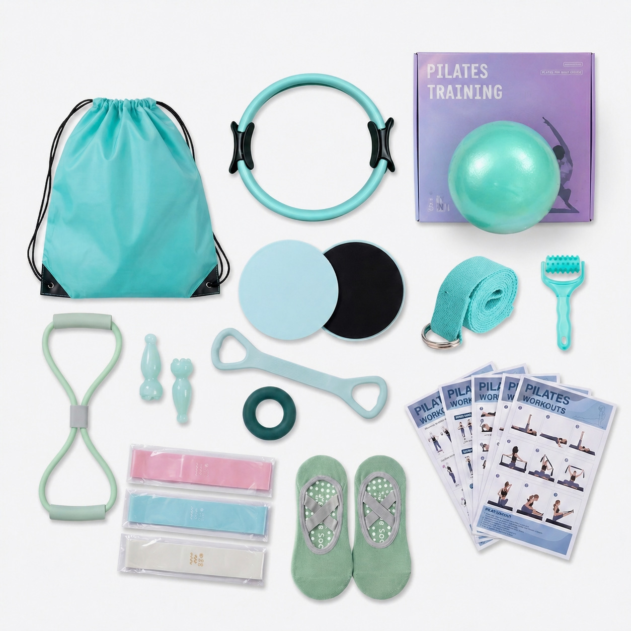 ピラティスリングセット、レジスタンストレーニングサークル、ヨ - Pilates Yoga Tone のレビューと価格