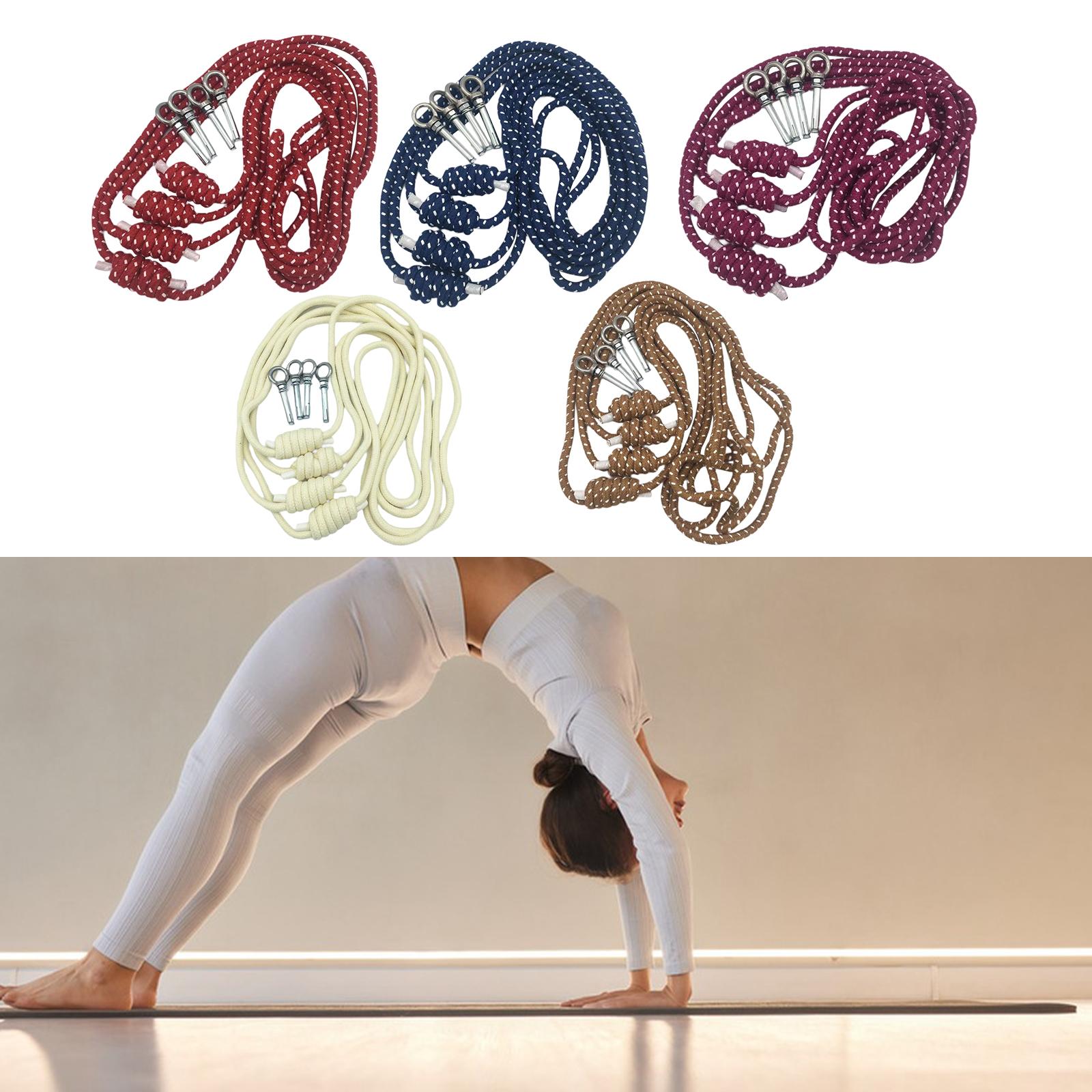 調節可能なコットンヨガウォールロープ、ピラティススタジオ機器 - Pilates And Yoga Studio のレビューと価格